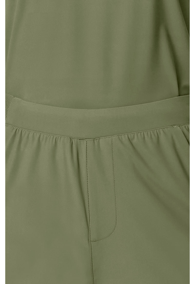 Olive - Women's 4-Pocket Straight Leg Scrub Pants (View 2)