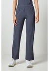 Pewter - Cherokee IN Pursuit Women Scrub Pants - Front View