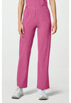 Tropical Pink - Cherokee IN Pursuit Women Scrub Pants - Front View