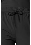 Black - Women's 5-Pocket Jogger Scrub Pants (View 2)
