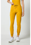 Butterscotch - Cherokee IN Pursuit Women Scrub Pants - Front View