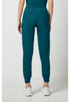 Caribbean Blue - Cherokee IN Pursuit Women Scrub Pants - Back View