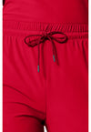 Cherry Pop - Women's 5-Pocket Jogger Scrub Pants (View 4)