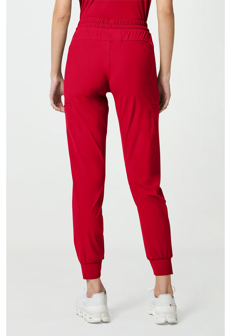 Cherry Pop - Cherokee IN Pursuit Women Scrub Pants - Back View