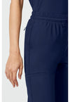 Navy - Women's 5-Pocket Jogger Scrub Pants (View 3)