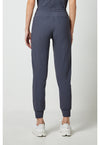 Pewter - Cherokee IN Pursuit Women Scrub Pants - Back View