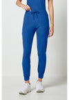 Royal - Cherokee IN Pursuit Women Scrub Pants - Front View