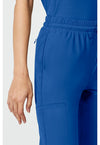 Royal - Women's 5-Pocket Jogger Scrub Pants (View 3)