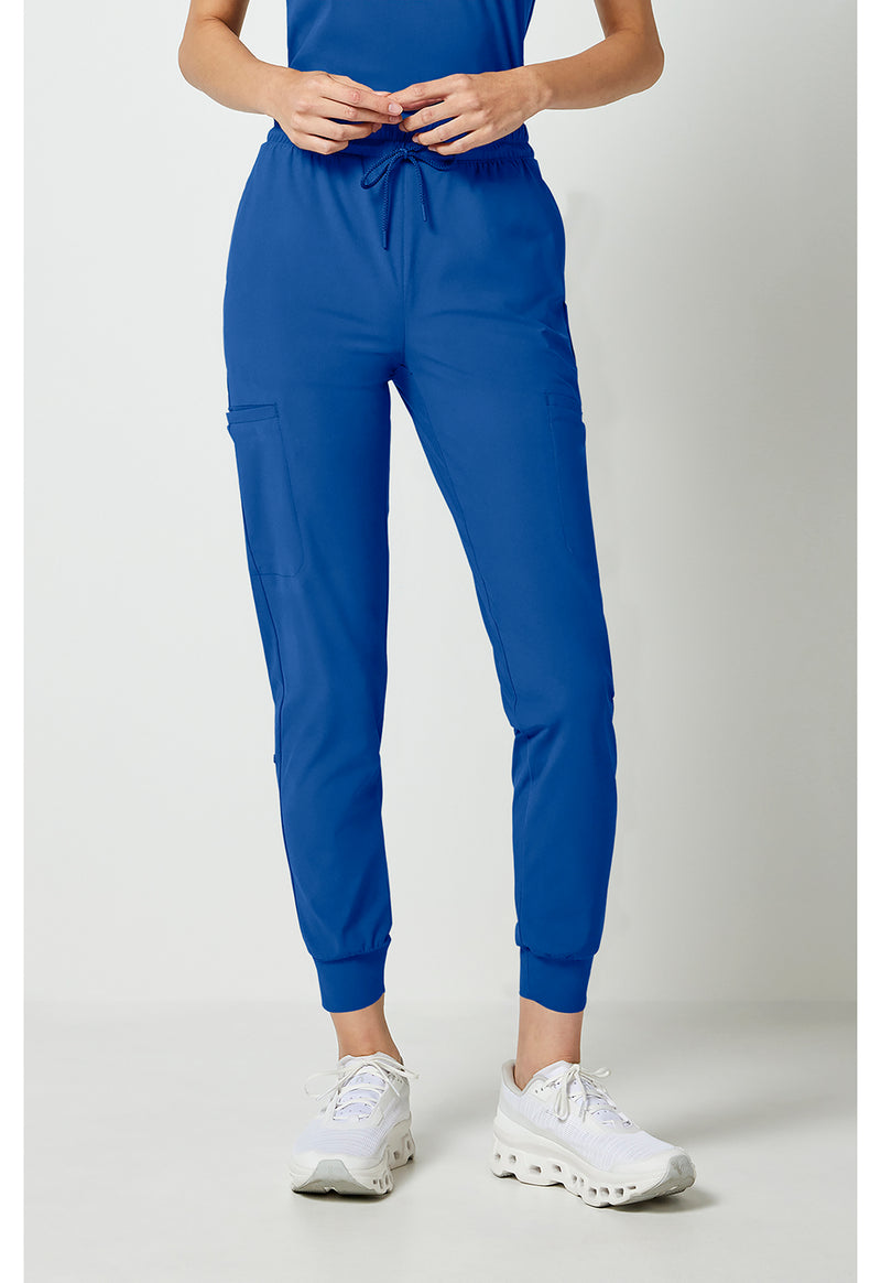 Royal - Women's 5-Pocket Jogger Scrub Pants (View 4)