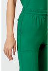 Retro Green - Women's 5-Pocket Jogger Scrub Pants (View 3)