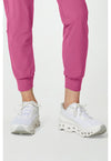 Tropical Pink - Women's 5-Pocket Jogger Scrub Pants (View 4)