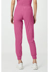 Tropical Pink - Cherokee IN Pursuit Women Scrub Pants - Back View