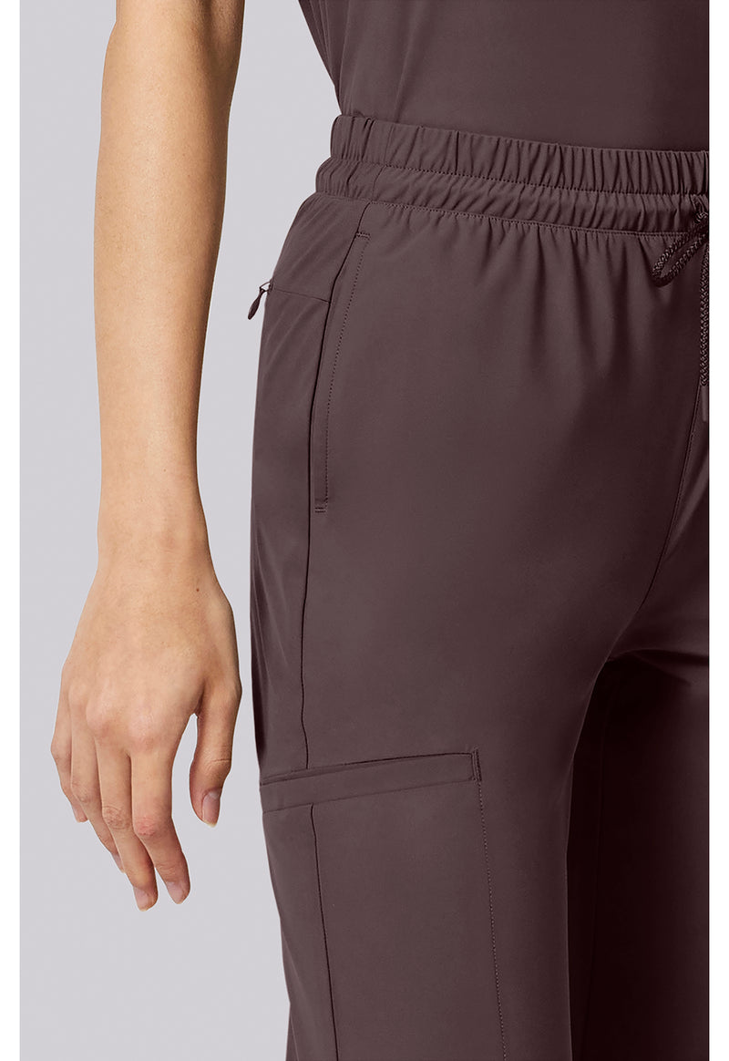 Walnut Roast - Women's 5-Pocket Jogger Scrub Pants (View 3)