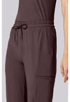 Walnut Roast - Women's 5-Pocket Jogger Scrub Pants (View 4)