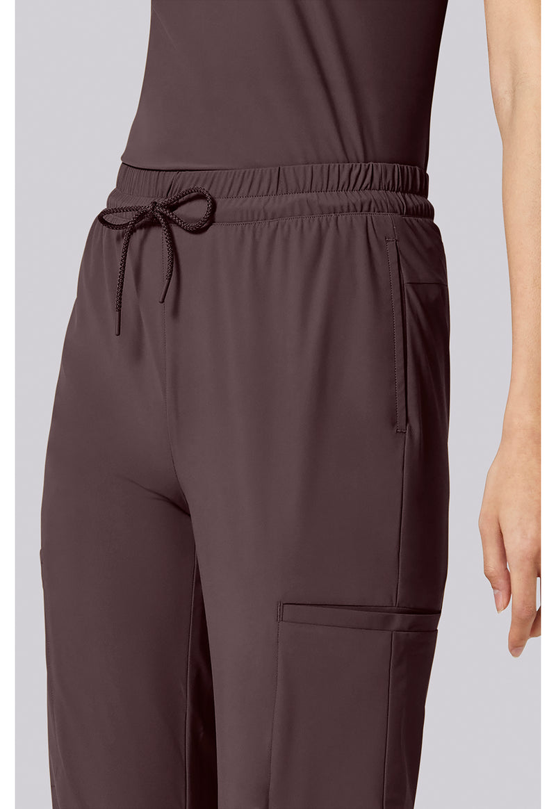 Walnut Roast - Women's 5-Pocket Jogger Scrub Pants (View 4)