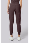 Walnut Roast - Cherokee IN Pursuit Women Scrub Pants - Back View