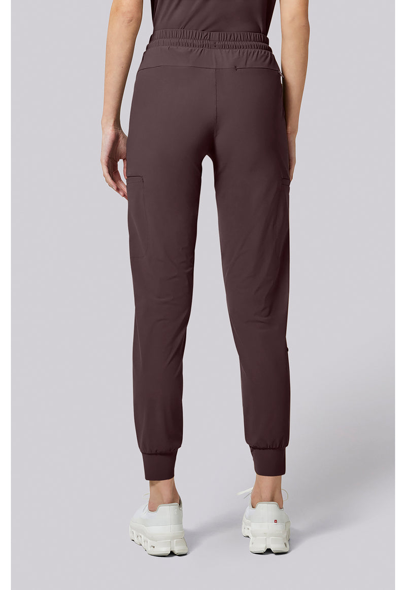 Walnut Roast - Cherokee IN Pursuit Women Scrub Pants - Back View