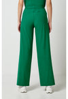 Retro Green - Women's 3-Pocket Wide Leg Pant – Petite (Back)