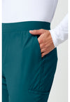 Caribbean Blue - Men's 5-Pocket Jogger Scrub Pants (View 4)