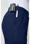 Navy - Men's 5-Pocket Jogger Scrub Pants (View 3)