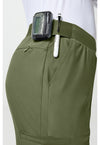 Olive - Men's 5-Pocket Jogger Scrub Pants (View 3)
