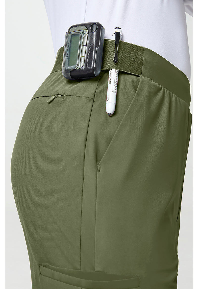 Olive - Men's 5-Pocket Jogger Scrub Pants (View 3)
