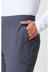 Pewter - Men's 5-Pocket Jogger Scrub Pants (View 4)