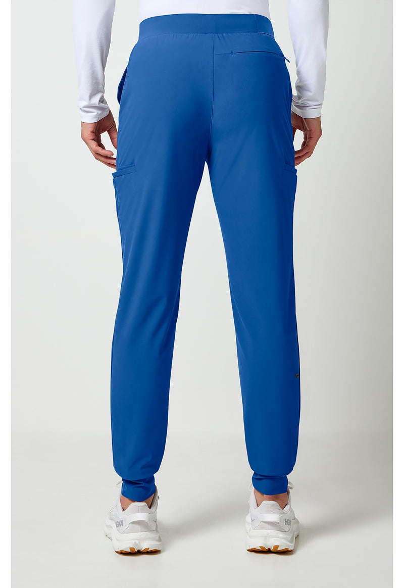 Royal - Cherokee IN Pursuit Men Scrub Pants - Back View