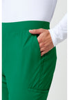 Retro Green - Men's 5-Pocket Jogger Scrub Pants (View 4)