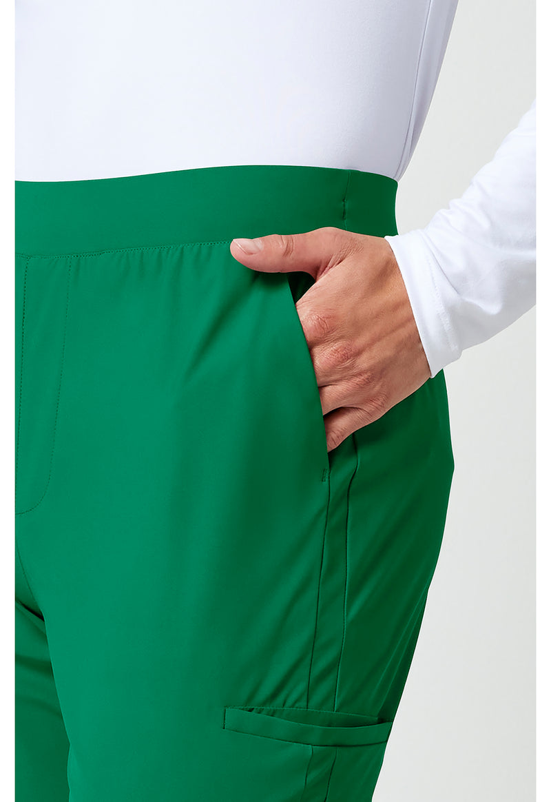 Retro Green - Men's 5-Pocket Jogger Scrub Pants (View 4)