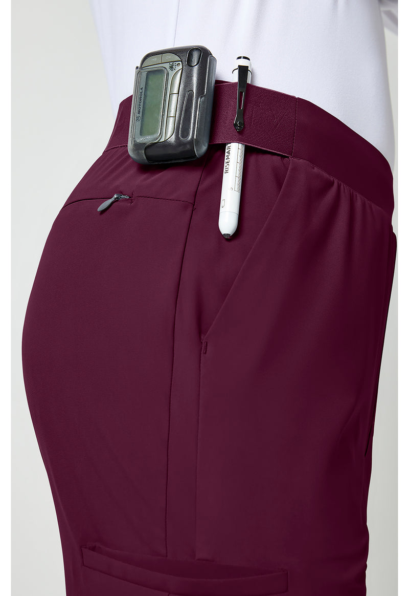 Wine - Men's 5-Pocket Jogger Scrub Pants (View 3)