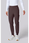 Walnut Roast - Cherokee IN Pursuit Men Scrub Pants - Front View