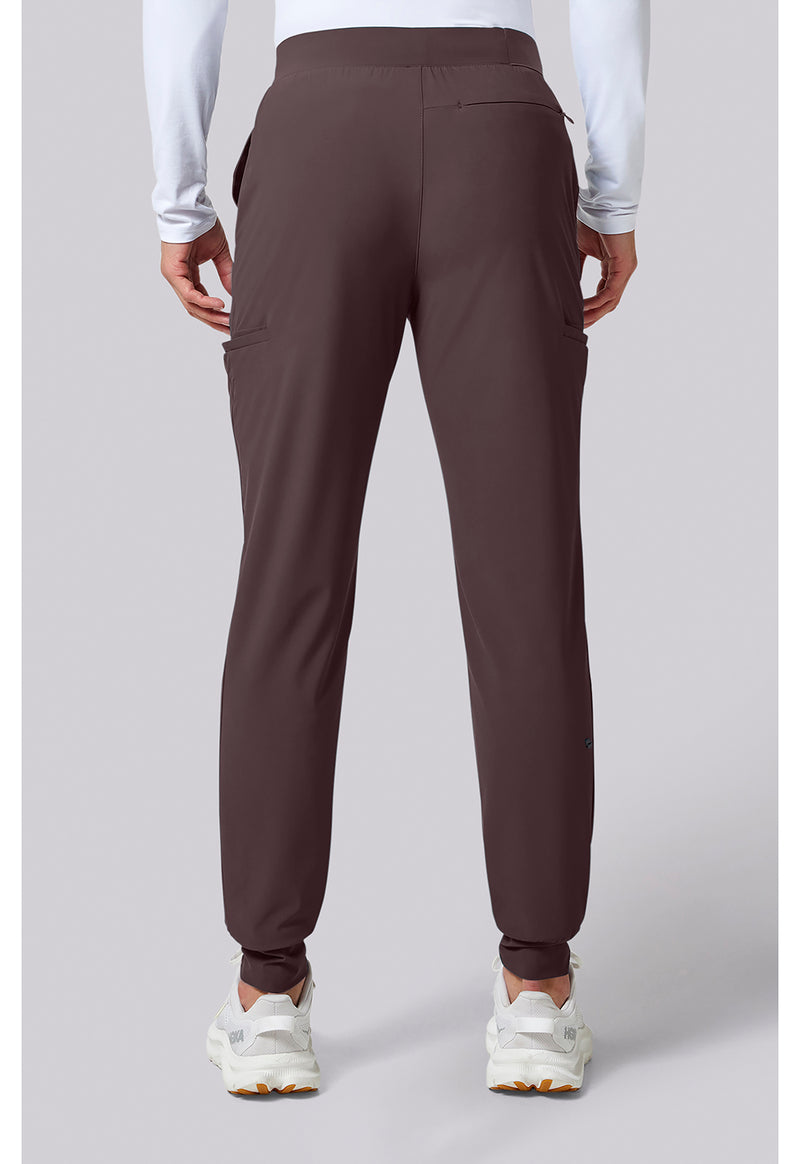 Walnut Roast - Cherokee IN Pursuit Men Scrub Pants - Back View