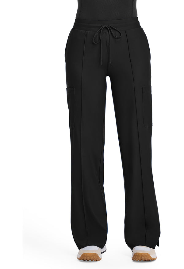 Pintuck Wide Leg Pant – Petite