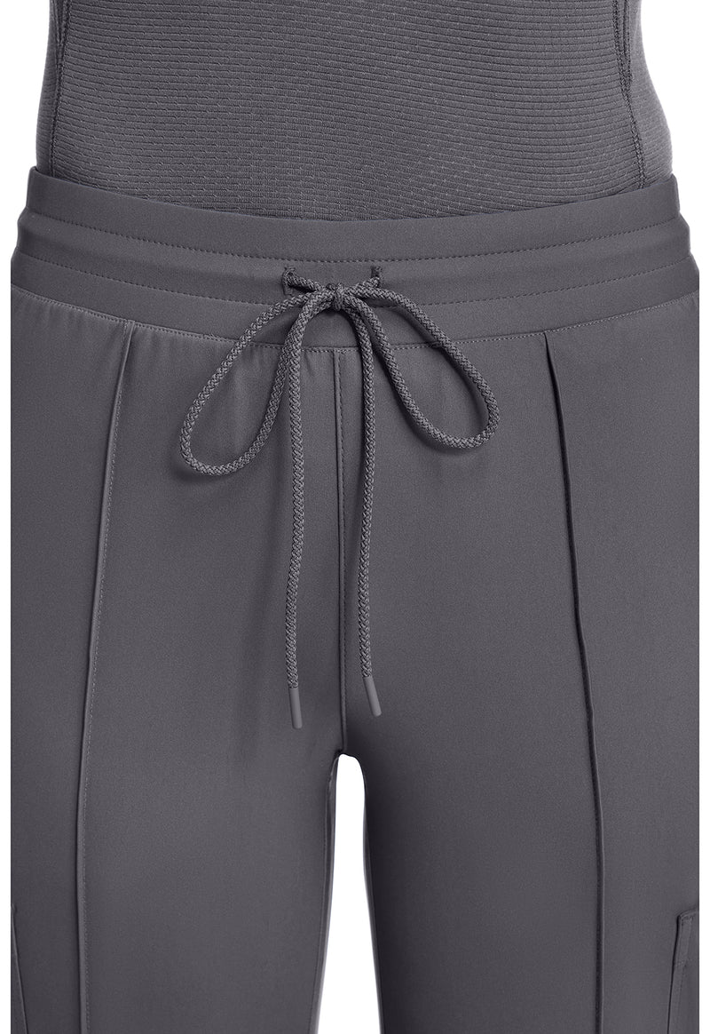 Pewter - Pintuck Wide Leg Pant – Petite (View 3)