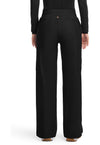 Black - Pintuck Wide Leg Pant – Regular (Back)