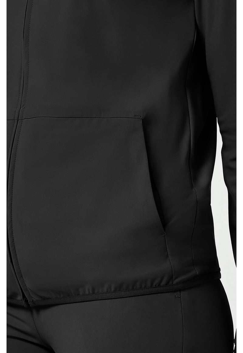 Black - Women's 3-Pocket Warm-up Jacket (View 3)