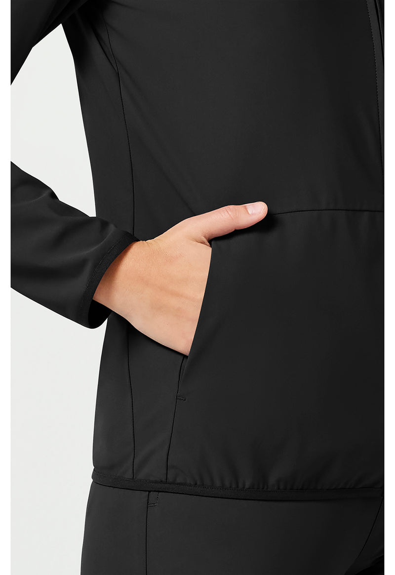 Black - Women's 3-Pocket Warm-up Jacket (View 4)