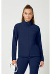 Navy - Women's 3-Pocket Warm-up Jacket