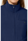 Navy - Women's 3-Pocket Warm-up Jacket (View 2)