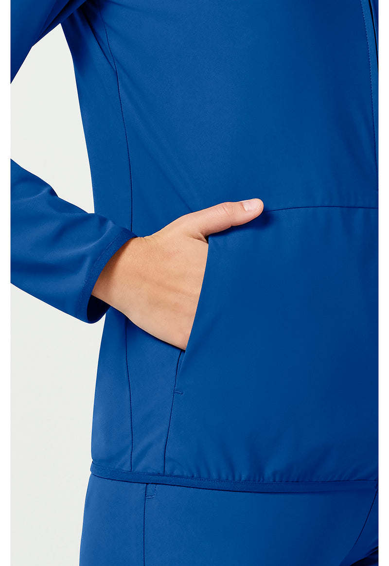 Royal - Women's 3-Pocket Warm-up Jacket (View 4)