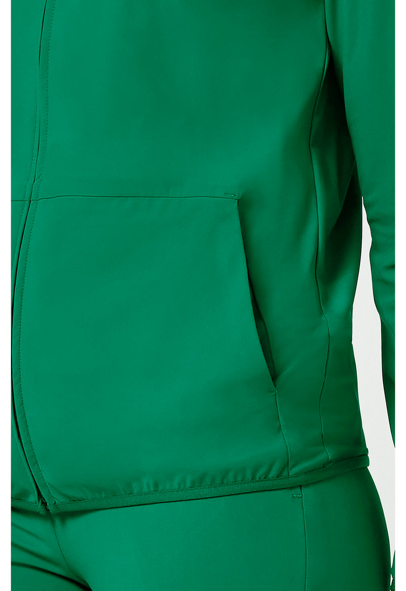 Retro Green - Women's 3-Pocket Warm-up Jacket (View 3)