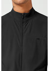 Black - Men's 3-Pocket Warm-up Jacket (View 2)
