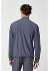 Pewter - Men's 3-Pocket Warm-up Jacket (Back)
