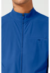 Royal - Men's 3-Pocket Warm-up Jacket (View 2)