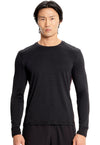 Black - Men's Long Sleeve Performance Underscrub