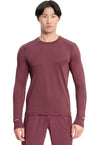 Plum Velvet - Men's Long Sleeve Performance Underscrub