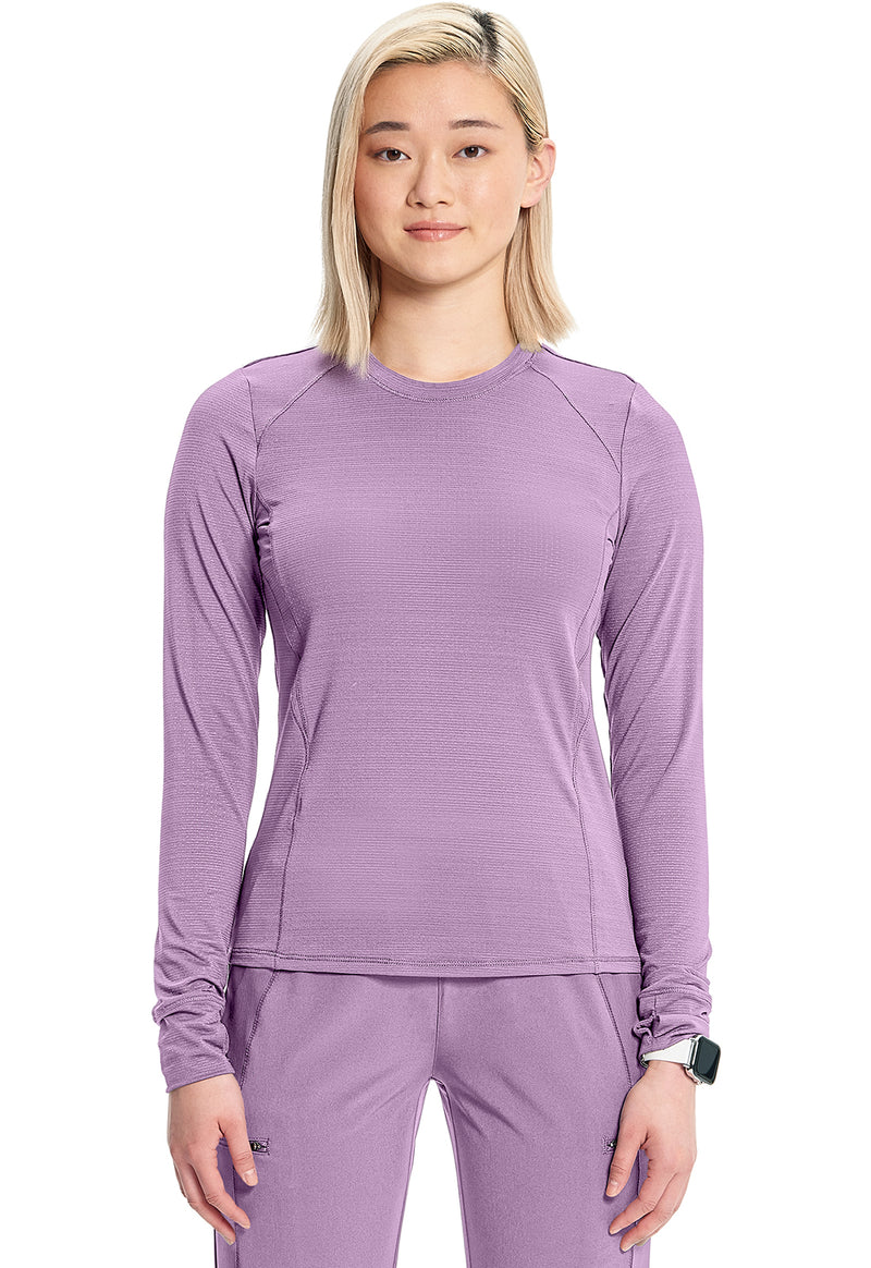 Livewire Lilac - Long Sleeve Performance Underscrub