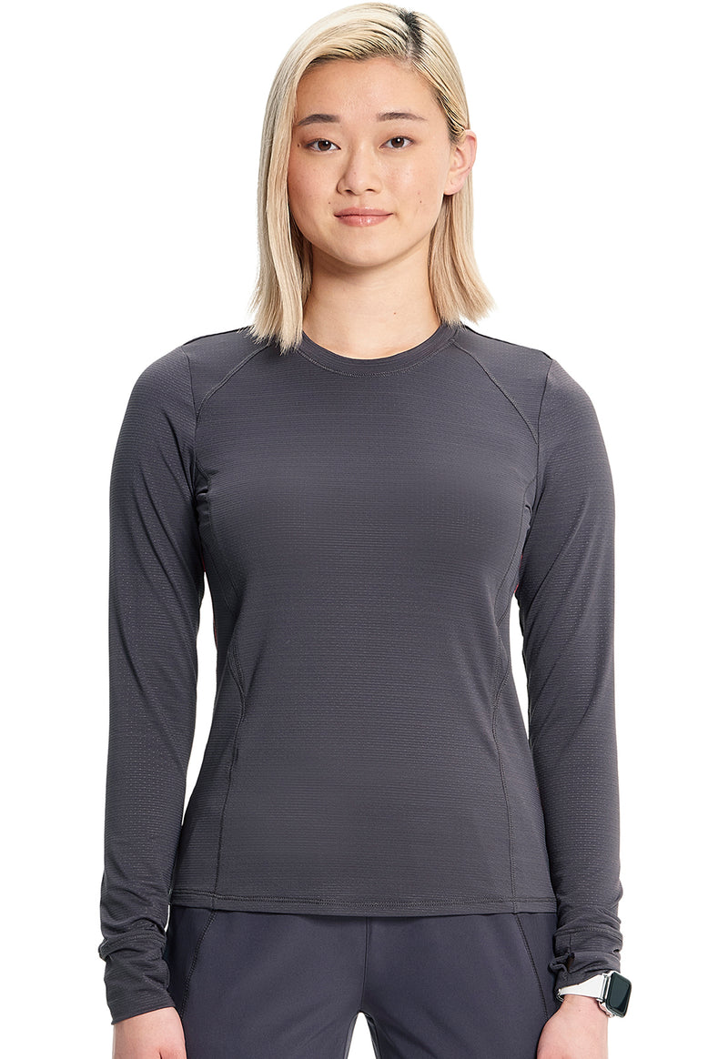Pewter - Long Sleeve Performance Underscrub