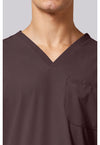 Walnut Roast - Men's 3 Pocket V-Neck Scrub Top (View 2)